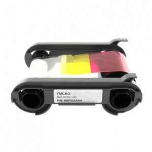 Evolis R5F008AAA  YMCKO Color Ribbon