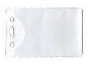 Vertical Anti-Static Hanging Badge Holder-100 pack