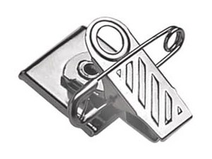 Ribbed Face Badge Clip 5735-2050-100 pack