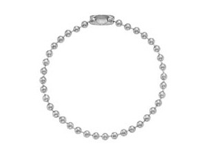 4 1/2 Ball Chain Luggage Tag-1000 pack
