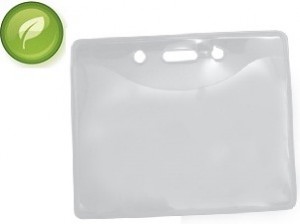 Eco-Friendly Badge Holders (Horizontal)-100 pack