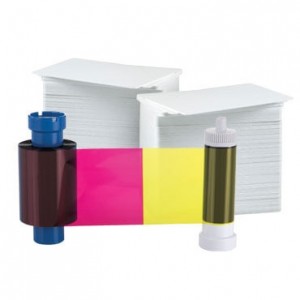 AlphaCard YMCKOK 250 Print Ribbon Card Pack
