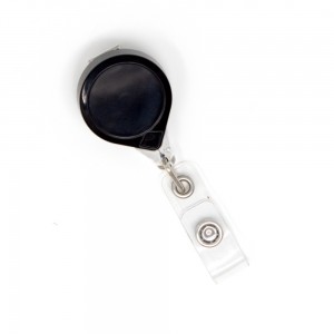 TWIST FREE MINI-BAK WITH SLIDE CLIP - Pack 25 - Black 