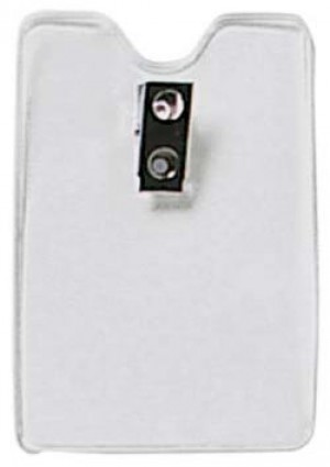 Standard Vertical Clip Badge Holder-100 pack