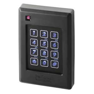 Farpointe Smart Card Reader with Keypad - 13.56MHz, Mobile-Ready BLE, Single Gang Mount - Conekt Series 
