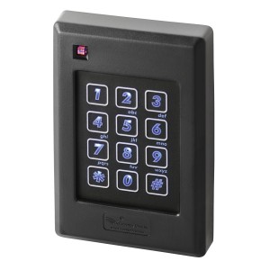 Farpointe Smart Card Reader with Keypad - 13.56MHz Smart Card Single-Gang Mount Reader  - CSN - Delta Series