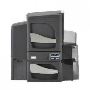 Fargo DTC4500e Dual-Sided ID Card Printer w/ Single-Sided Lamination