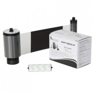 IDP Black Monochrome with Overlay Ribbon Kit – 1,500 Prints