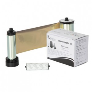 IDP Resin Metallic Gold Monochrome Ribbon Kit – 3000 Prints