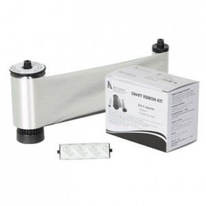 IDP Resin Metallic Silver Monochrome Ribbon Kit – 3000 Prints