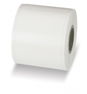 White Thermal Printable Visitor Badge for Brother Printers, 4" - Qty. 1,000