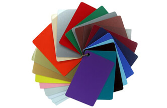 Blank Color PVC Cards